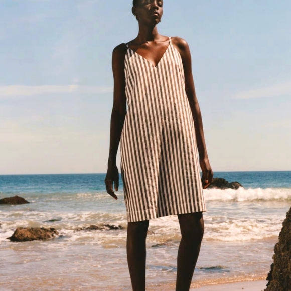 Everlane Dresses & Skirts - Everlane Poplin Slip Dress NWT